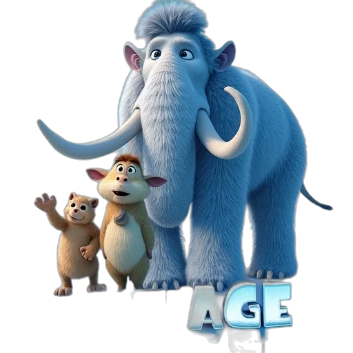 animal, concept art, 3d render, cartoon transparent PNG cut-out