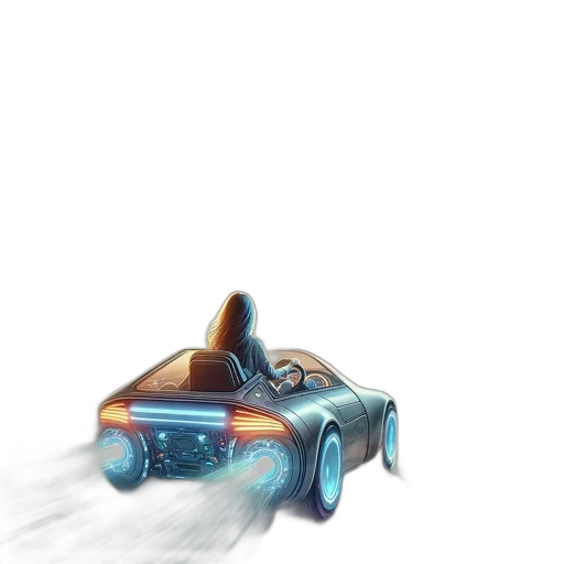 car, weapon, robot, concept art transparent PNG cut-out