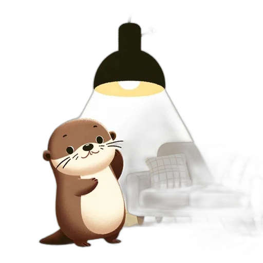 animal, concept art, 3d render, cartoon transparent PNG cut-out