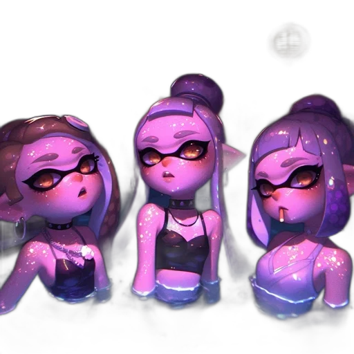 concept art, vaporwave, 3d render, cyberpunk transparent PNG cut-out