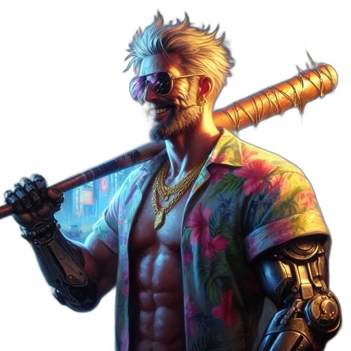 staff, weapon, sword, jacket transparent PNG cut-out