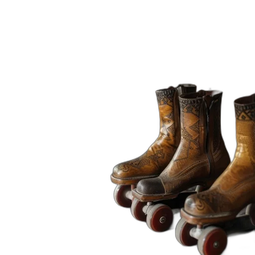 shoes, furniture, weapon, 3d render transparent PNG cut-out