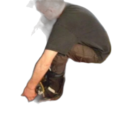 shoes, staff, mask, creature transparent PNG cut-out