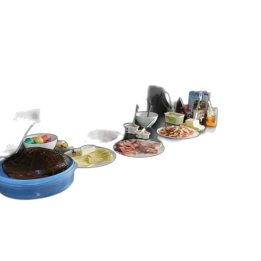 food, kitchen, counter, various transparent PNG cut-out