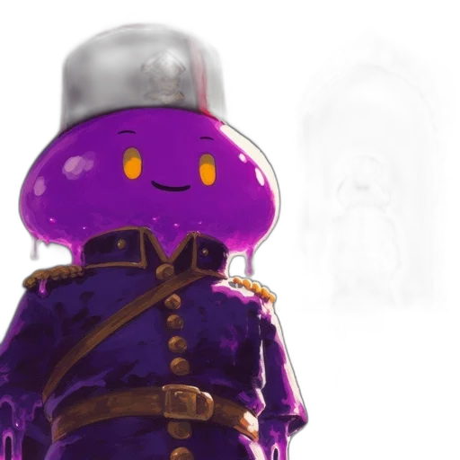 robot, staff, hat, crown transparent PNG cut-out
