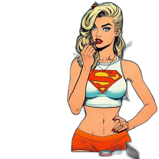 comic book art, cartoon, concept art, pixel art transparent PNG cut-out
