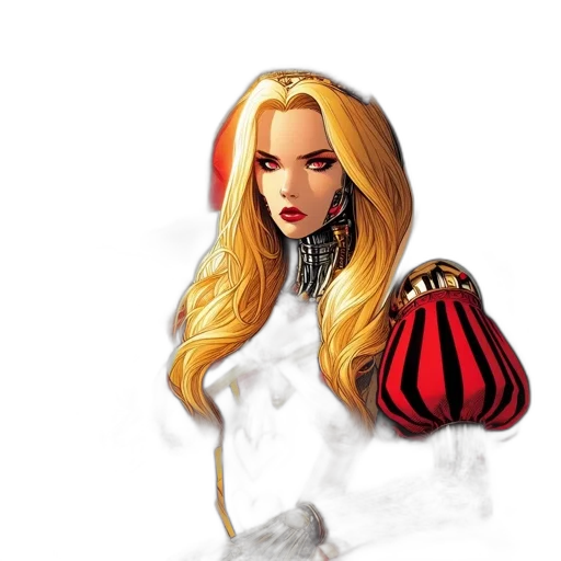 jewelry, comic book art, fantasy art, photorealistic transparent PNG cut-out