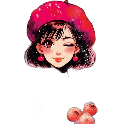 hat, jewelry, crown, face transparent PNG cut-out