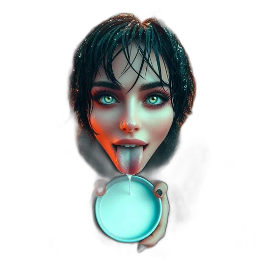 jewelry, face, robot, mask transparent PNG cut-out