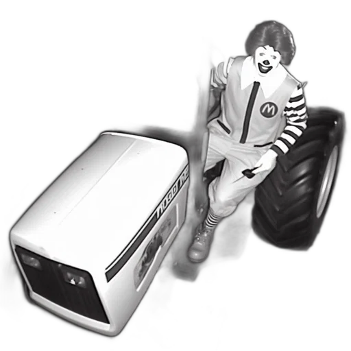 robot, mask, 3d render, concept art transparent PNG cut-out