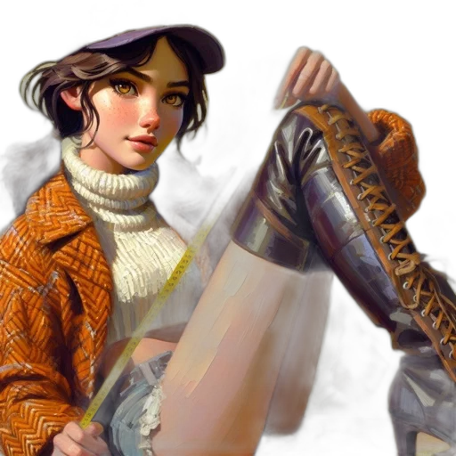 sword, weapon, staff, hat transparent PNG cut-out