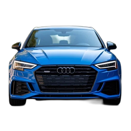 car, face, photorealistic, 3d render transparent PNG cut-out