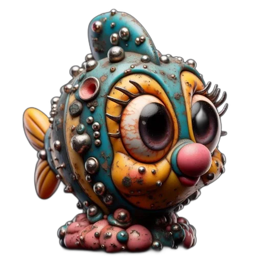 mask, robot, creature, staff transparent PNG cut-out