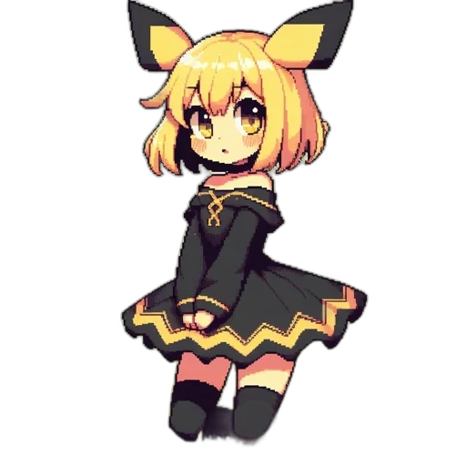 staff, dress, creature, animal transparent PNG cut-out