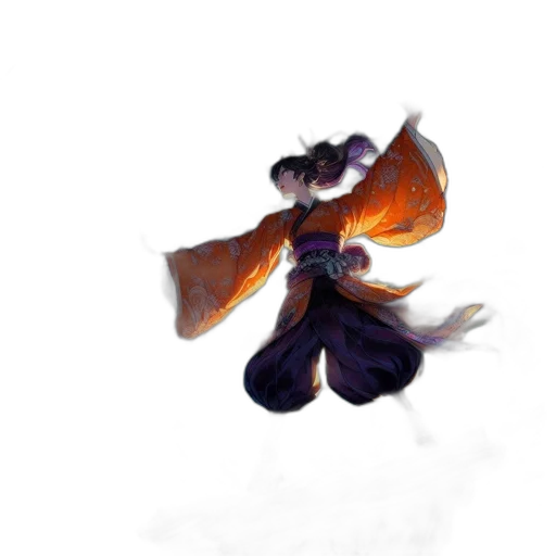 dragon, flower, staff, creature transparent PNG cut-out