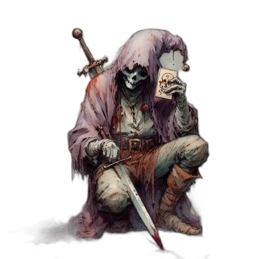 staff, mask, face, creature transparent PNG cut-out