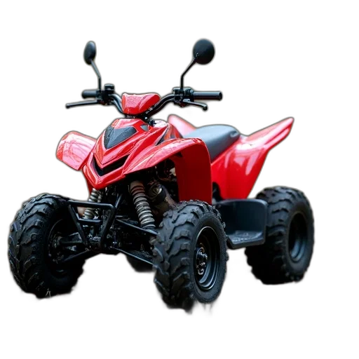 3d render, atv, wiring, not transparent PNG cut-out