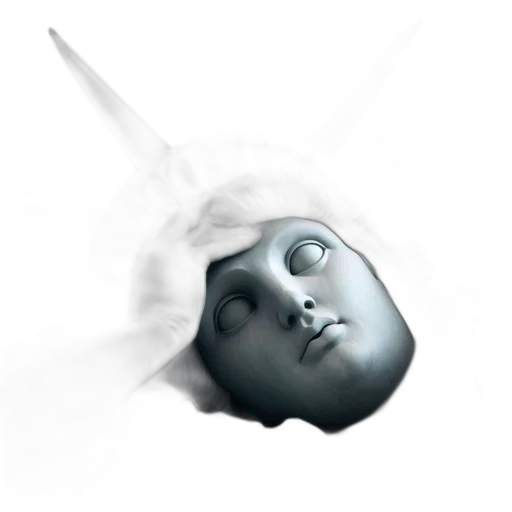 mask, face, robot, creature transparent PNG cut-out
