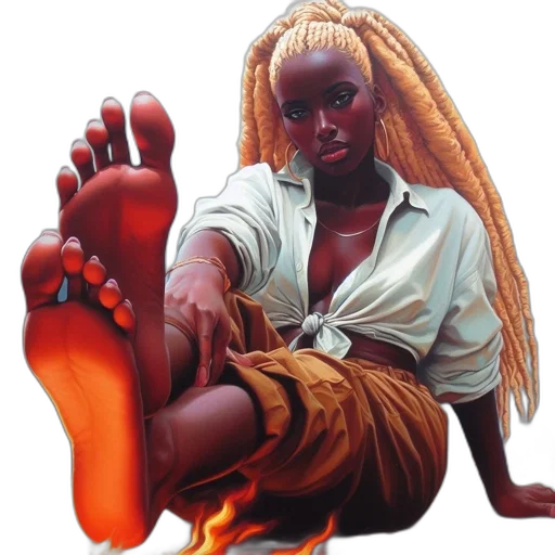 shoes, face, mask, creature transparent PNG cut-out