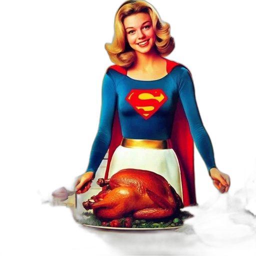 food, animal, comic book art, woman transparent PNG cut-out