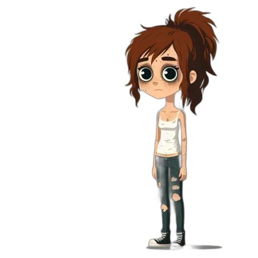 cartoon, concept art, pixel art, anime transparent PNG cut-out