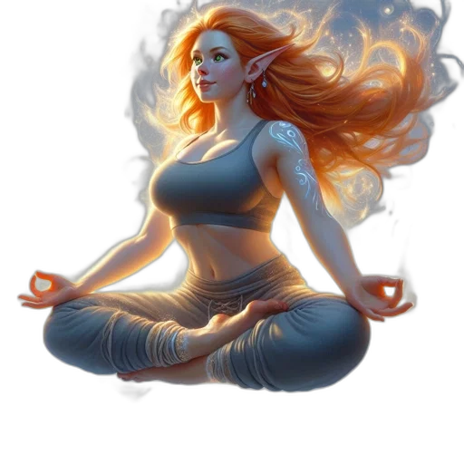 fantasy art, concept art, comic book art, pixel art transparent PNG cut-out