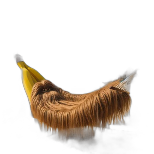 hair, staff, hat, animal transparent PNG cut-out