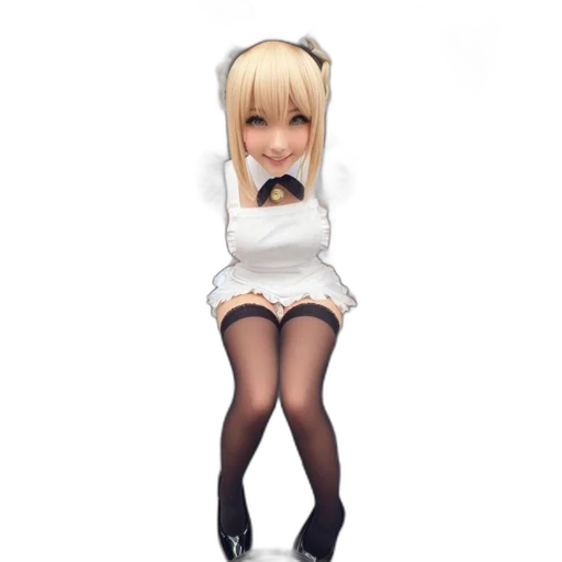 dress, staff, robot, creature transparent PNG cut-out