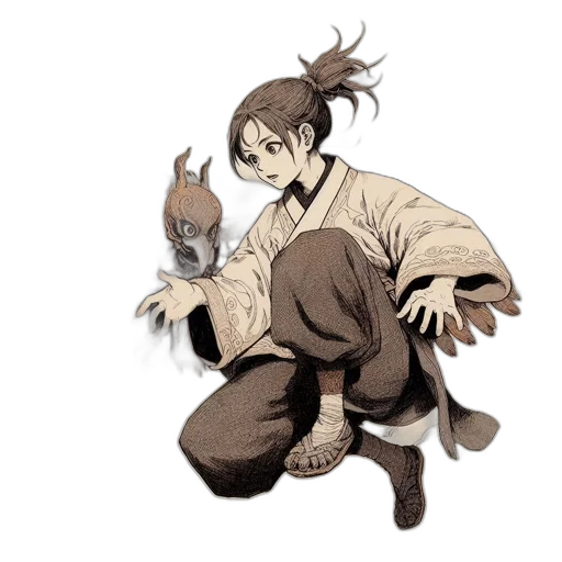 staff, creature, weapon, animal transparent PNG cut-out