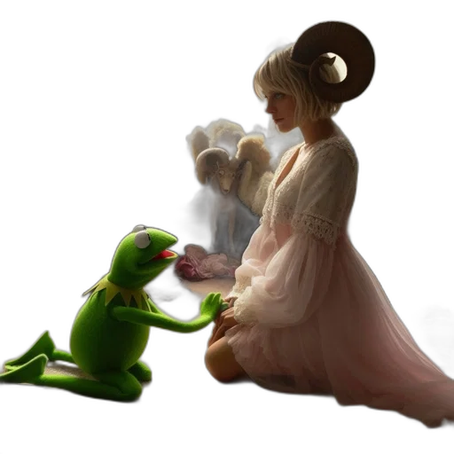 dress, dragon, creature, concept art transparent PNG cut-out