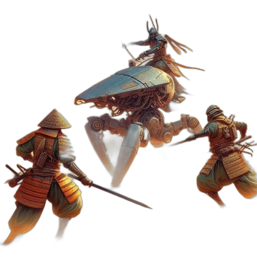 concept art, fantasy art, 3d render, desert transparent PNG cut-out