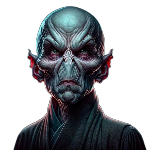 mask, face, staff, creature transparent PNG cut-out