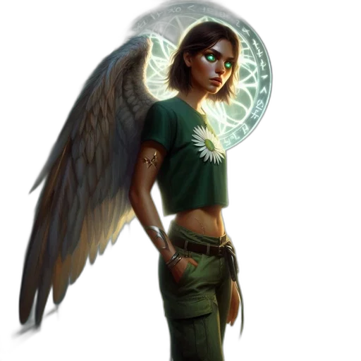 staff, fantasy art, concept art, comic book art transparent PNG cut-out