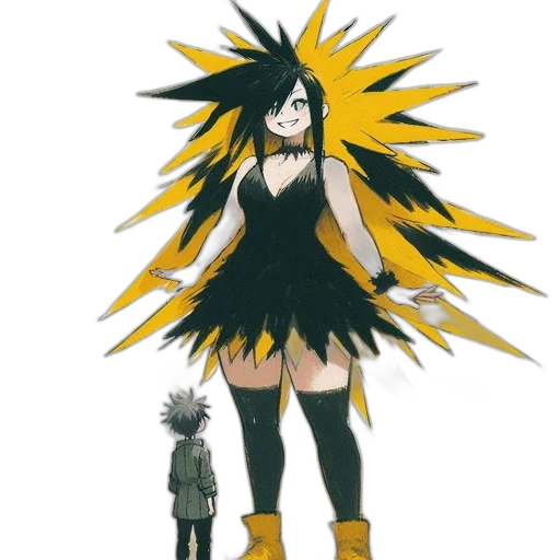 dress, creature, weapon, animal transparent PNG cut-out