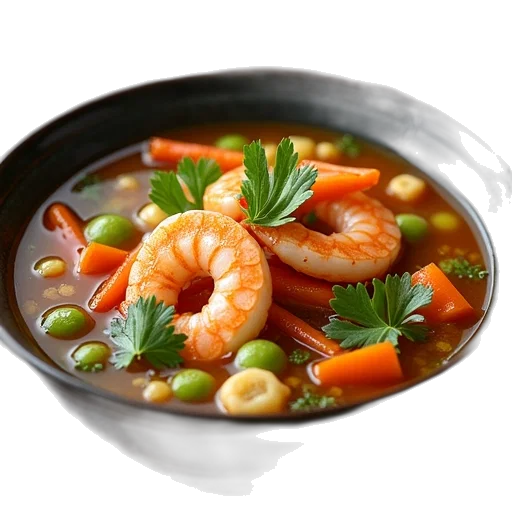 food, photorealistic, 3d render, how transparent PNG cut-out