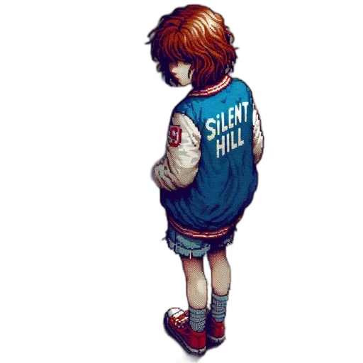 jacket, dress, shoes, staff transparent PNG cut-out