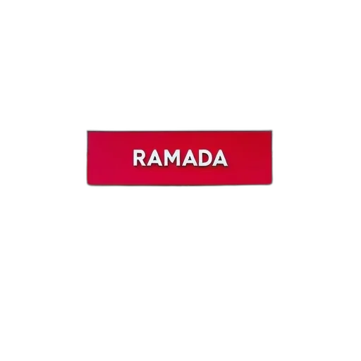 3d render, red, first, image transparent PNG cut-out