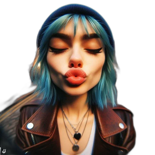face, jacket, creature, mask transparent PNG cut-out