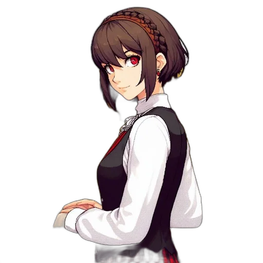 staff, dress, jacket, face transparent PNG cut-out