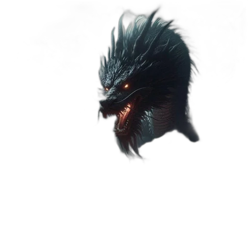 dragon, mask, creature, face transparent PNG cut-out