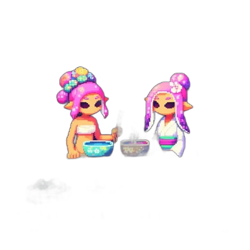 food, staff, pixel art, concept art transparent PNG cut-out