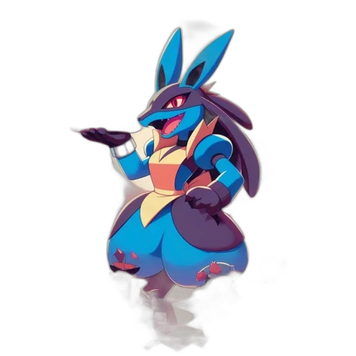 weapon, creature, dress, staff transparent PNG cut-out