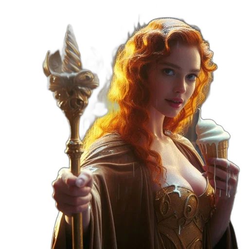 crown, staff, sword, jewelry transparent PNG cut-out