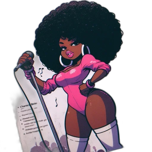 dress, staff, hair, weapon transparent PNG cut-out