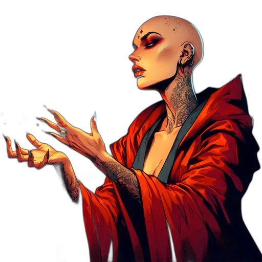 jewelry, staff, concept art, comic book art transparent PNG cut-out