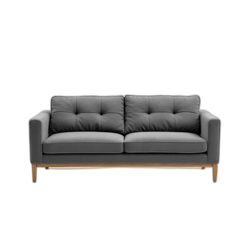 furniture, 3d render, earth tones, dark transparent PNG cut-out