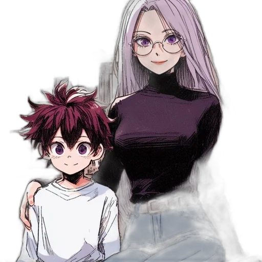 anime, concept art, watercolor, pixel art transparent PNG cut-out