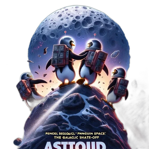 concept art, comic book art, outer space, asteroid transparent PNG cut-out