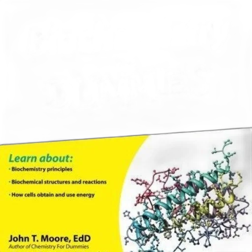 biochemistry, dummies, book, cover transparent PNG cut-out