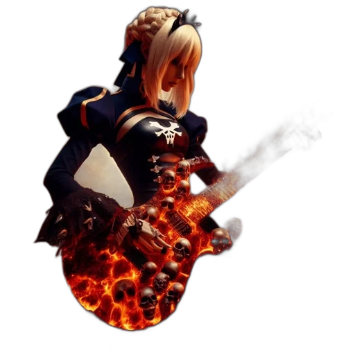 weapon, sword, mask, staff transparent PNG cut-out